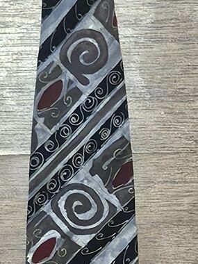 GIANFRANCO FERRETTI mens 100% silk tie SIZE 58x3.75 MULTICOLOR T16